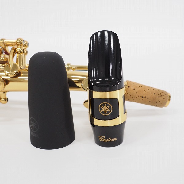 実際に弊社で買取させて頂いた★【美品】YAMAHA/ヤマハ Custom Z ソプラノサックス YSS-82ZR ゴールドラッカー仕上 ハードケース付の画像 7枚目