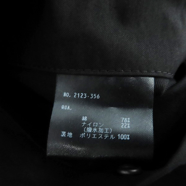 実際に弊社で買取させて頂いたLAD MUSICIAN/ラッドミュージシャン C/NY OXFORD MA-1 ボンバージャケット/フライトジャケット 2123-356/46の画像 3枚目