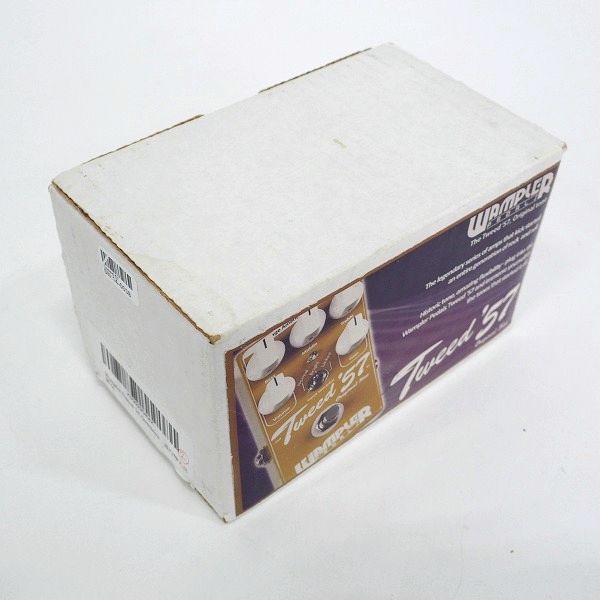 実際に弊社で買取させて頂いた【美品】WAMPLER/ワンプラー Tweed '57 Overdrive Pedal オーバードライブ エフェクターの画像 7枚目