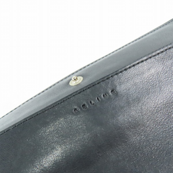 実際に弊社で買取させて頂いたCELINE/セリーヌ マカダム柄 二つ折り長財布 CE00/33の画像 4枚目
