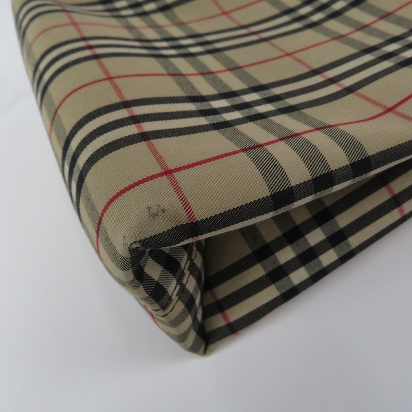 実際に弊社で買取させて頂いたBURBERRY/バーバリー ハンドバッグ ノバチェックの画像 7枚目