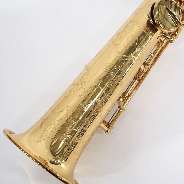 実際に弊社で買取させて頂いた★【美品】YAMAHA/ヤマハ Custom Z ソプラノサックス YSS-82ZR ゴールドラッカー仕上 ハードケース付の画像 3枚目