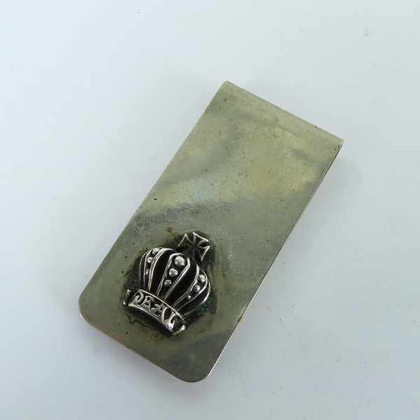 実際に弊社で買取させて頂いたDEAL DESIGN/ディールデザイン クラウン マネークリップ