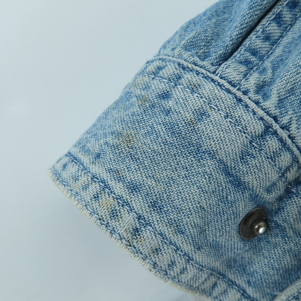 実際に弊社で買取させて頂いたHARLEY DAVIDSON/ハーレーダビッドソン デニムウエスタンシャツ 両面刺繍 XLの画像 6枚目