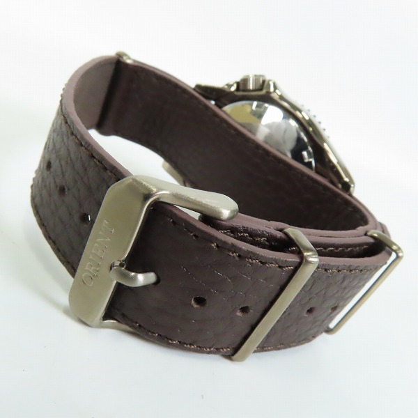 実際に弊社で買取させて頂いたORIENT/オリエント 70th Anniversary/70周年記念 アナログ ウォッチ 自動巻 腕時計 F672-UAL0の画像 2枚目