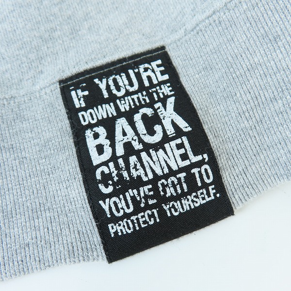 実際に弊社で買取させて頂いたBack Channel/バックチャンネル スウェット/トレーナー /Lの画像 5枚目