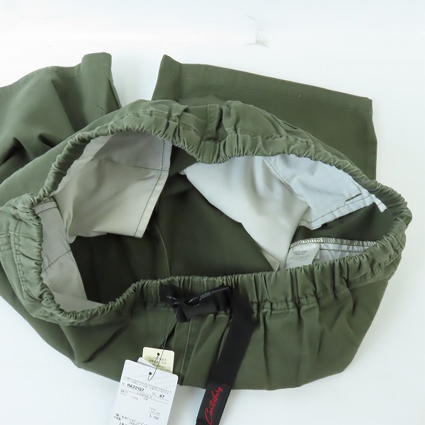 実際に弊社で買取させて頂いた【未使用】CANTERBURY/カンタベリー ロゴ刺繍 ハーフパンツ/ユーティリティショーツ RA22157 47/Lの画像 5枚目