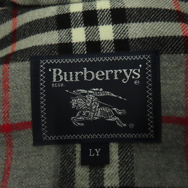 実際に弊社で買取させて頂いたBurberrys/バーバリーズ ウール フード ダッフルコートBBN96-540-09/LYの画像 3枚目