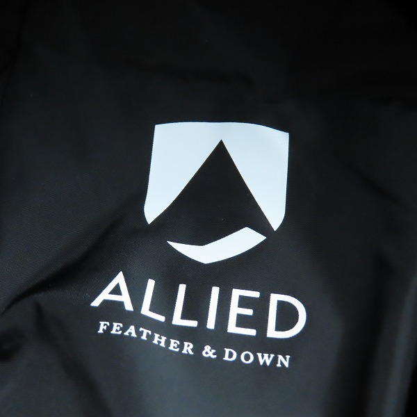 実際に弊社で買取させて頂いた【未使用】UNITED ARROWS/ユナイテッドアローズ UAST フード ダウンコート 1125-115-6971-0970/Lの画像 6枚目