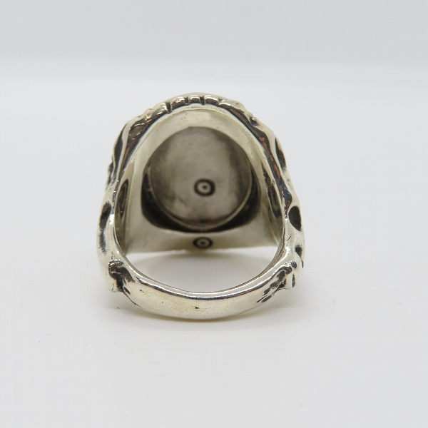 実際に弊社で買取させて頂いたALEX STREETER/アレックスストリーター エンジェルハートリング シルバーキャップ/19号の画像 4枚目