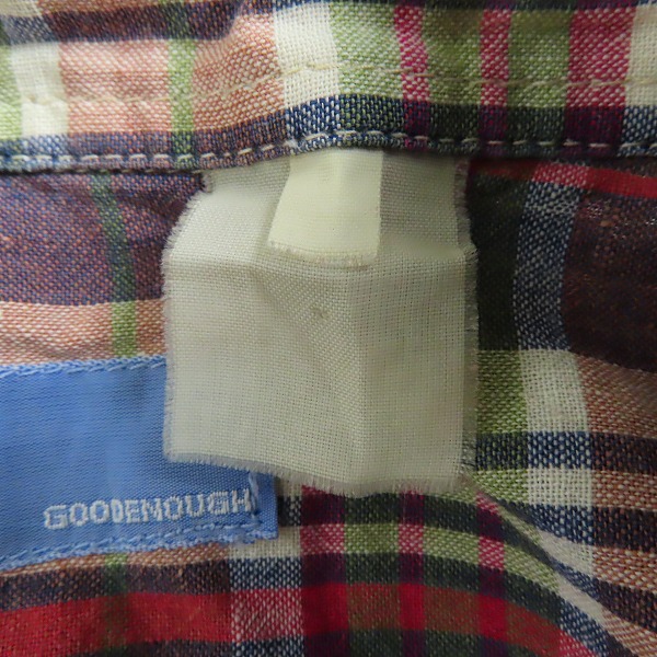 実際に弊社で買取させて頂いたGOODENOUGH/グッドイナフ 半袖シャツ の画像 3枚目