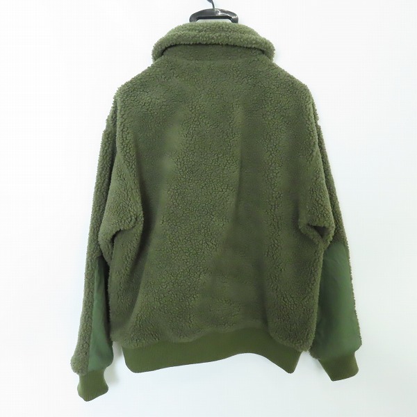 実際に弊社で買取させて頂いたWILD THINGS/ワイルドシングス nano universe別注 ボアフリースジャケット WT19437N-NU/Mの画像 1枚目