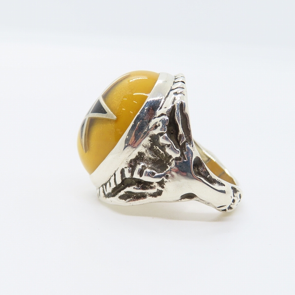 実際に弊社で買取させて頂いたALEX STREETER/アレックスストリーター エンジェルハートリング イエローハーレクイン/19号の画像 2枚目