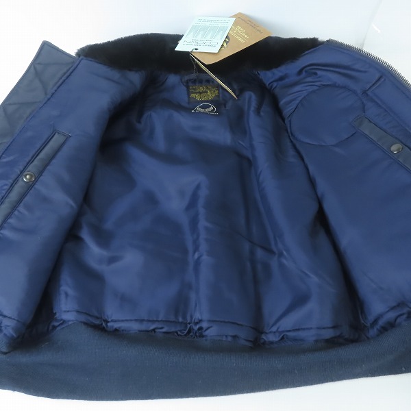 実際に弊社で買取させて頂いたBUZZ RICKSON'S/バズリクソンズ B-15C フライトジャケット MIL-J-6251 br15136/38の画像 2枚目