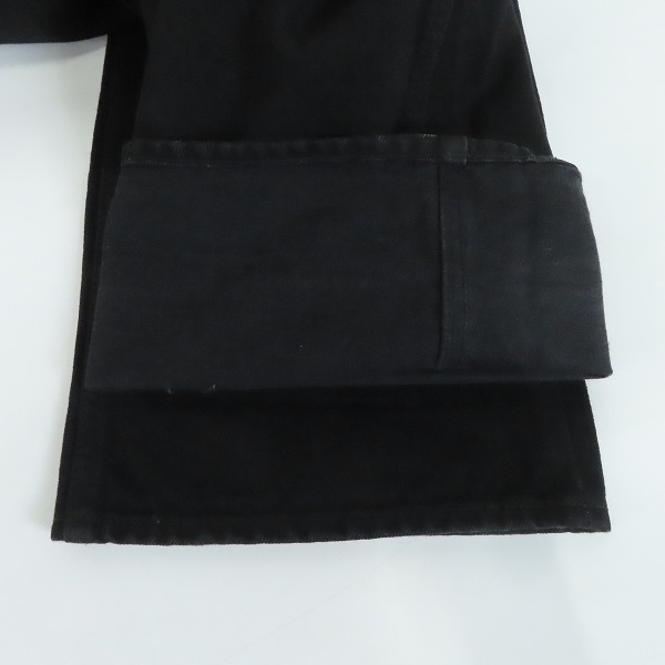 実際に弊社で買取させて頂いたBlack Top/ブラックトップ ブラック デニムパンツ/Mの画像 5枚目