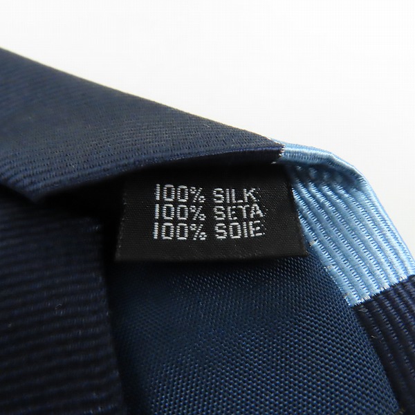 実際に弊社で買取させて頂いたCANTERBURY/カンタベリー 斜線柄 ネクタイの画像 2枚目