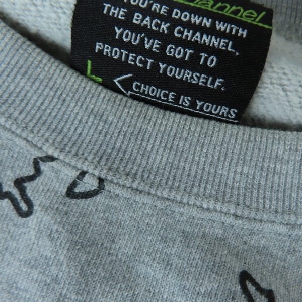 実際に弊社で買取させて頂いたBack Channel/バックチャンネル スウェット/トレーナー /Lの画像 6枚目