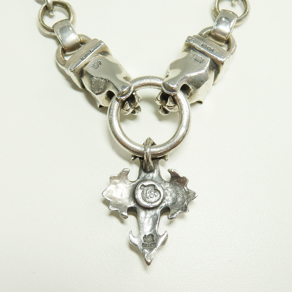 実際に弊社で買取させて頂いたLSD/Loud Style Design/ラウドスタイルデザイン 高蝶 2タイガー クロス ペンダントの画像 2枚目