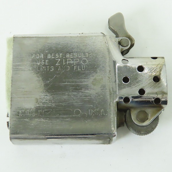 実際に弊社で買取させて頂いたZIPPO/ジッポー HARLEYDAVIDSON/ハーレーダビッドソン イーグルメタル貼り ゴールド/1992年製の画像 5枚目