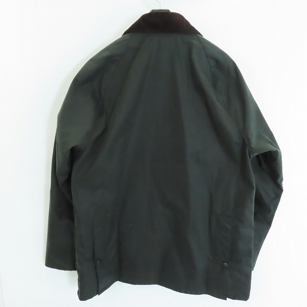 実際に弊社で買取させて頂いたBarbour/バブアー BEDALE JACKET ビデイル 襟コーデュロイ オイルドジャケット MWX0018SG9138 38の画像 1枚目