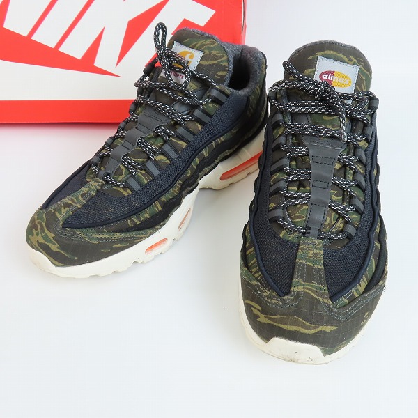 実際に弊社で買取させて頂いたNIKE×CARHARTT/ナイキ×カーハート AIR MAX 95 エアマックス95 スニーカー AV3866-001 /27.5
