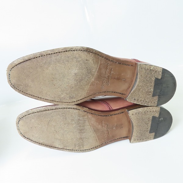 実際に弊社で買取させて頂いたDOLCE&GABBANA/ドルチェ&ガッバーナ ウィングチップ シューズ CA6530/8の画像 2枚目