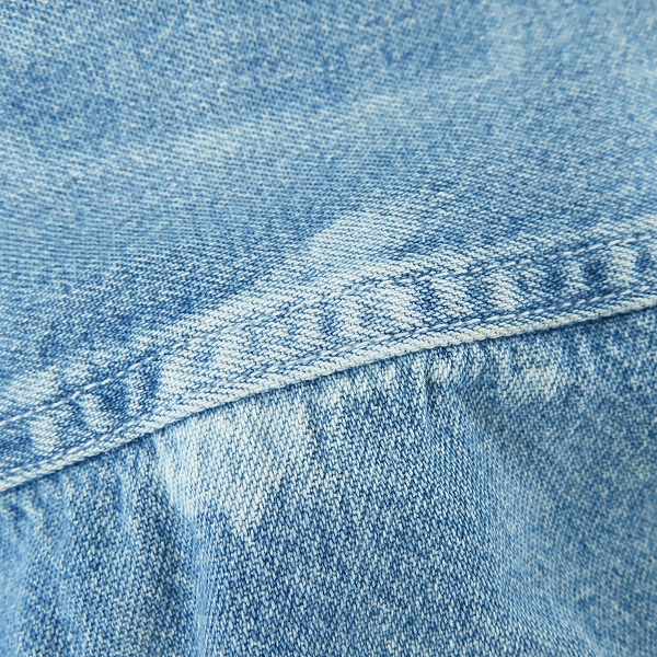 実際に弊社で買取させて頂いたHARLEY DAVIDSON/ハーレーダビッドソン デニムウエスタンシャツ 両面刺繍 XLの画像 8枚目