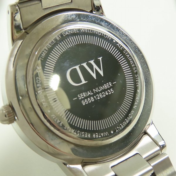 実際に弊社で買取させて頂いたDaniel Wellington/ダニエルウェリントン クォーツ 腕時計 M40MSB02の画像 4枚目