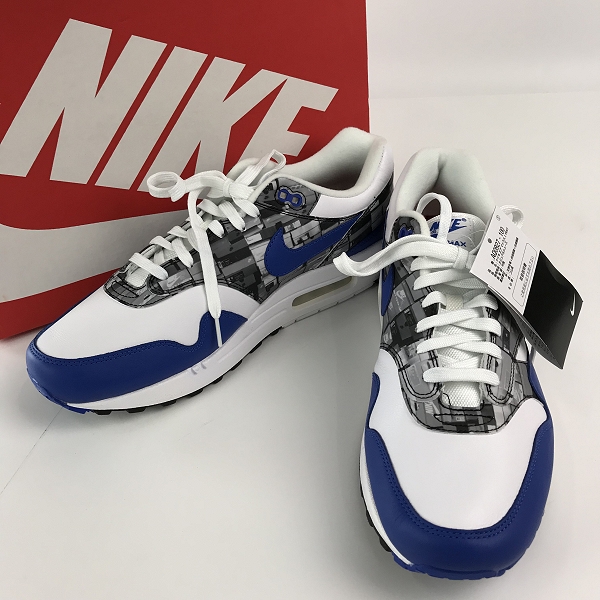 実際に弊社で買取させて頂いたNIKE×atmos/ナイキ×アトモス AIR MAX 1 PRNT/エアマックス1 プリント シューズ/スニーカー AQ0927-100/29.5