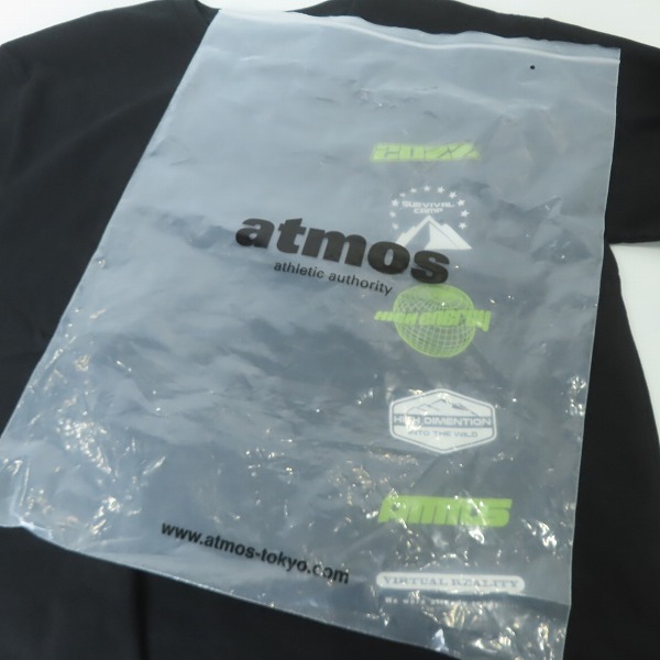 実際に弊社で買取させて頂いたATOMS/アトモス 袖プリント 長袖Tシャツ MAT21-S015/Mの画像 8枚目
