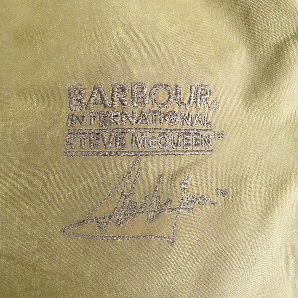 実際に弊社で買取させて頂いたBarbour/バブアー wax jacket/ワックスジャケット 4154001/XLの画像 8枚目