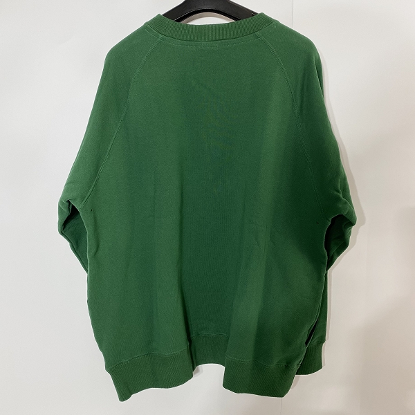 実際に弊社で買取させて頂いたNUMBER (N)INE/ナンバーナイン N(N) BOX LOGO EMBROIDERY RAGLAN SLEEVE SWEATSHIRT/スウェット/2の画像 1枚目