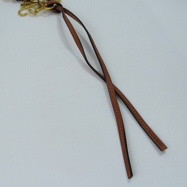 実際に弊社で買取させて頂いたLOEWE/ロエベ アナグラム バッグチャーム キーホルダー/キーリングの画像 3枚目