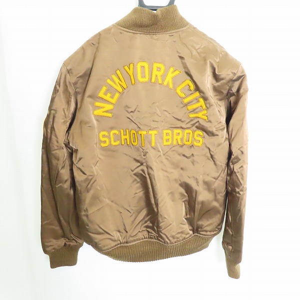 実際に弊社で買取させて頂いたSchott/ショット ヴァーシティジャケット ブルゾン 3112022/XLの画像 1枚目