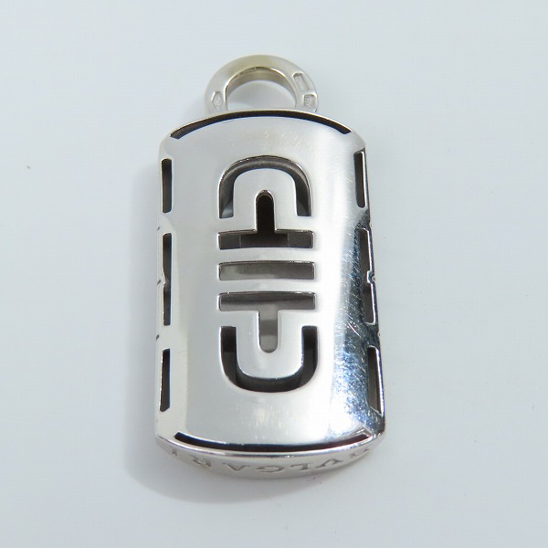 実際に弊社で買取させて頂いたBVLGARI/ブルガリ 750/K18WG/ホワイトゴールド パレンテシ ペンダントトップの画像 2枚目