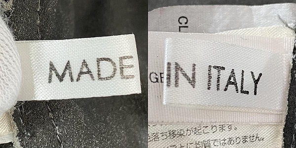 実際に弊社で買取させて頂いたMARCO TAGLIAFERRI/マルコ タリアフェリ レザー ジャケット/XSの画像 8枚目