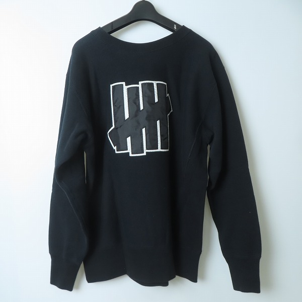 実際に弊社で買取させて頂いたUNDEFEATED×Champion/アンディフィーテッド×チャンピオン リバースウィーブ スウェット/トレーナー/Lの画像 1枚目