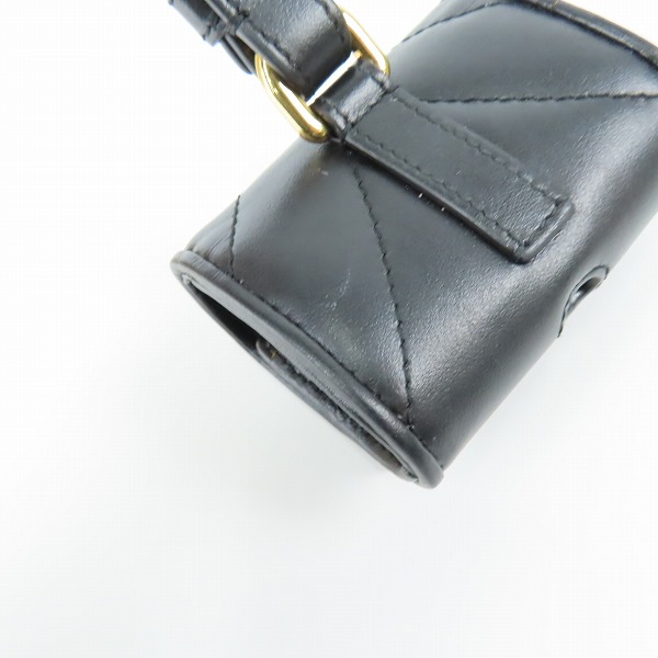 実際に弊社で買取させて頂いたDOLCE&GABBANA/ドルチェ＆ガッバーナ/ドルガバ Airpods用 レザーケース/ストラップ付の画像 7枚目