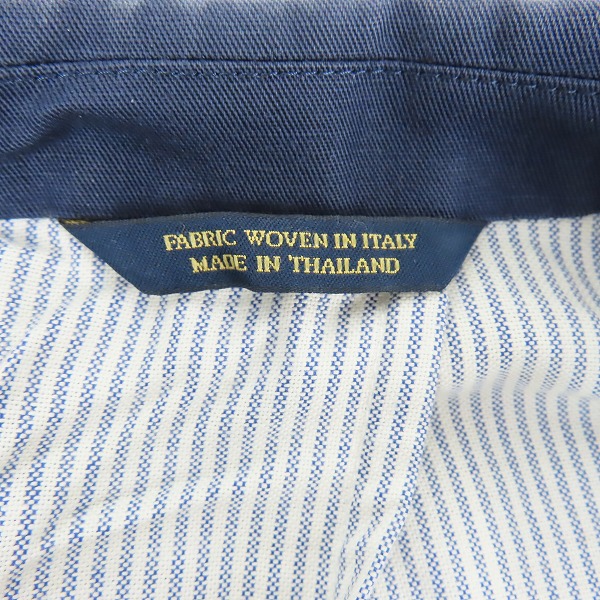 実際に弊社で買取させて頂いたBrooks Brothers/ブルックスブラザーズ TESSUTI DI SONDRIO テーラードジャケット/39Sの画像 3枚目