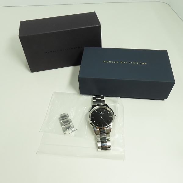 実際に弊社で買取させて頂いたDaniel Wellington/ダニエルウェリントン クォーツ 腕時計 M40MSB02の画像 8枚目