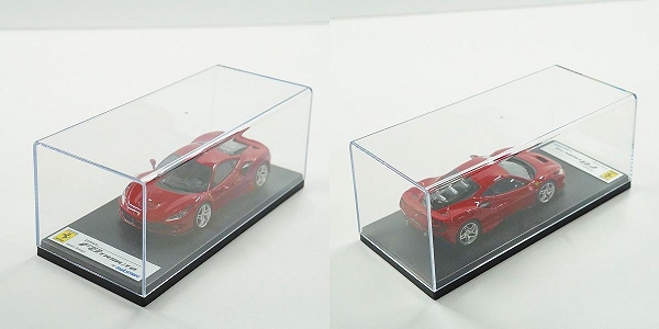 実際に弊社で買取させて頂いたLOOK SMART/ルックスマート LS503A フェラーリ F8 トリビュート レッド ジュネーヴ・モーターショー 2019 1/43 ミニカーの画像 1枚目