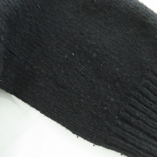 実際に弊社で買取させて頂いたNUMBER (N)INE/ナンバーナイン 05AW THS期 ワッペンジップアップニット/2の画像 5枚目