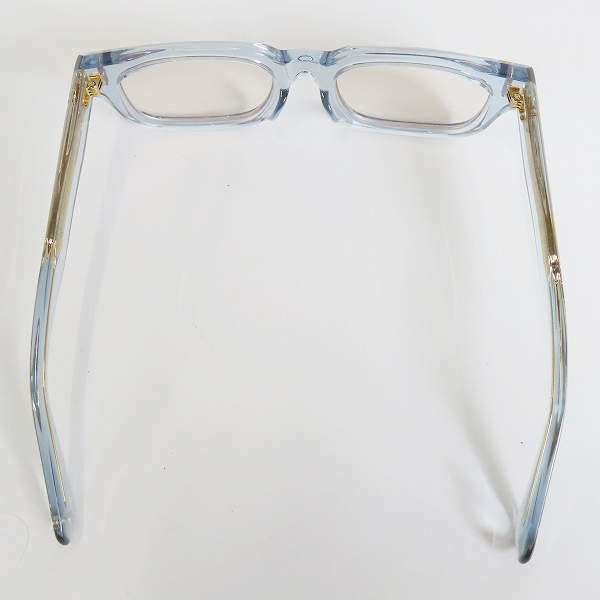 実際に弊社で買取させて頂いたless than human/レス ザン ヒューマン 日本製 大正ロマン セルフレーム/クリアフレーム 眼鏡/メガネ/アイウェア 3838ケ n4 の画像 3枚目