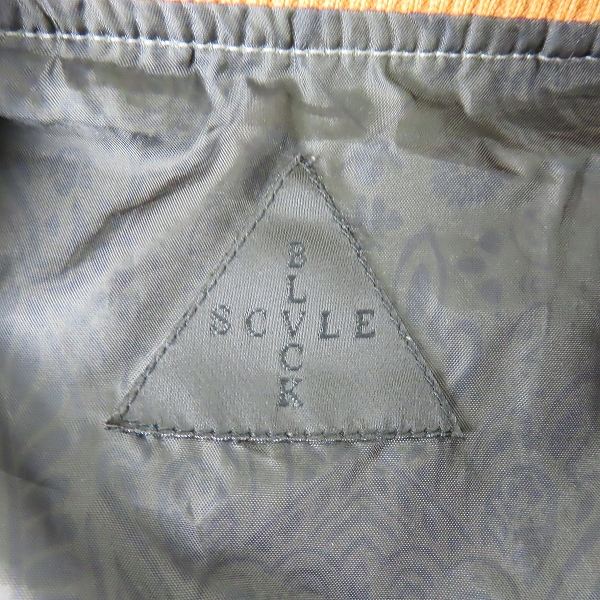 実際に弊社で買取させて頂いたBLVCK  SCVLE/ブラックスケール MA-1タイプ ブルゾン/ジャケット Mの画像 2枚目