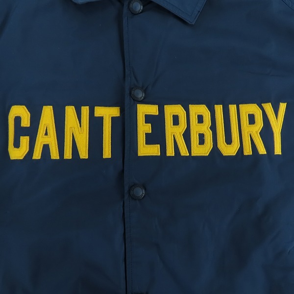 実際に弊社で買取させて頂いた【未使用】CANTERBURY/カンタベリー ロゴ刺繍 ブルゾン RA73612/XLの画像 7枚目