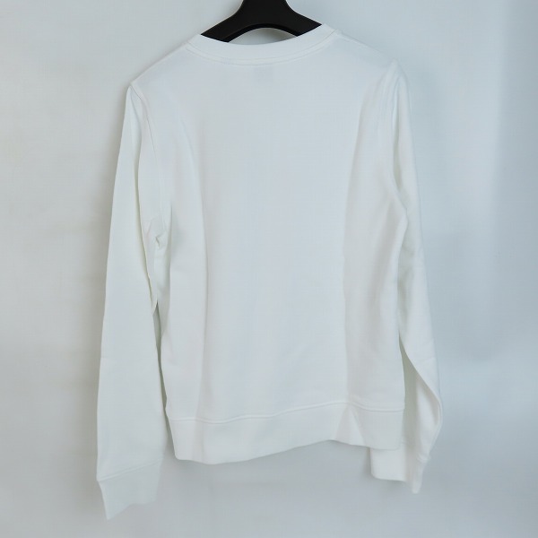 実際に弊社で買取させて頂いた【未使用】BURBERRY/バーバリー 23AW Bianco トーマスベアシグネチャー柄 クルーネックスウェット 8069197/164cmの画像 1枚目