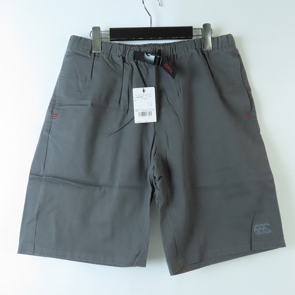 実際に弊社で買取させて頂いた【未使用】CANTERBURY/カンタベリー ロゴ刺繍 ハーフパンツ/ユーティリティショーツ RA22157 17/L