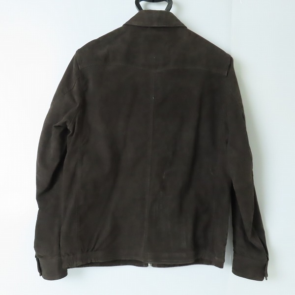実際に弊社で買取させて頂いたTHE CRIMIE/ザ クライミー STRETCH SUEDE WESTERN JACKET/ストレッチ スエード レザージャケット/ラムレザー CR1-02B5-JK09/Lの画像 1枚目