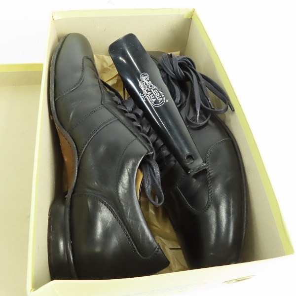 実際に弊社で買取させて頂いたCalzoleria Toscana/カルツォレリア トスカーナ レザー スニーカー 2504/43の画像 8枚目