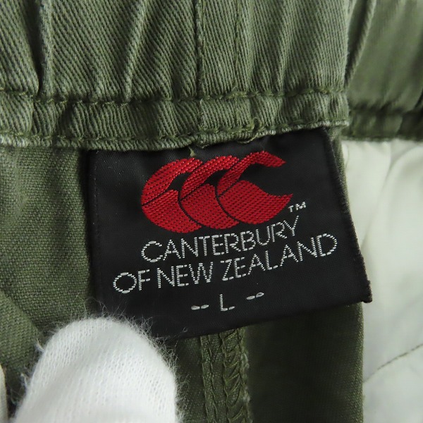 実際に弊社で買取させて頂いたCANTERBURY/カンタベリー ロゴ刺繍 ハーフパンツ/ユーティリティショーツ RA22157/Lの画像 3枚目
